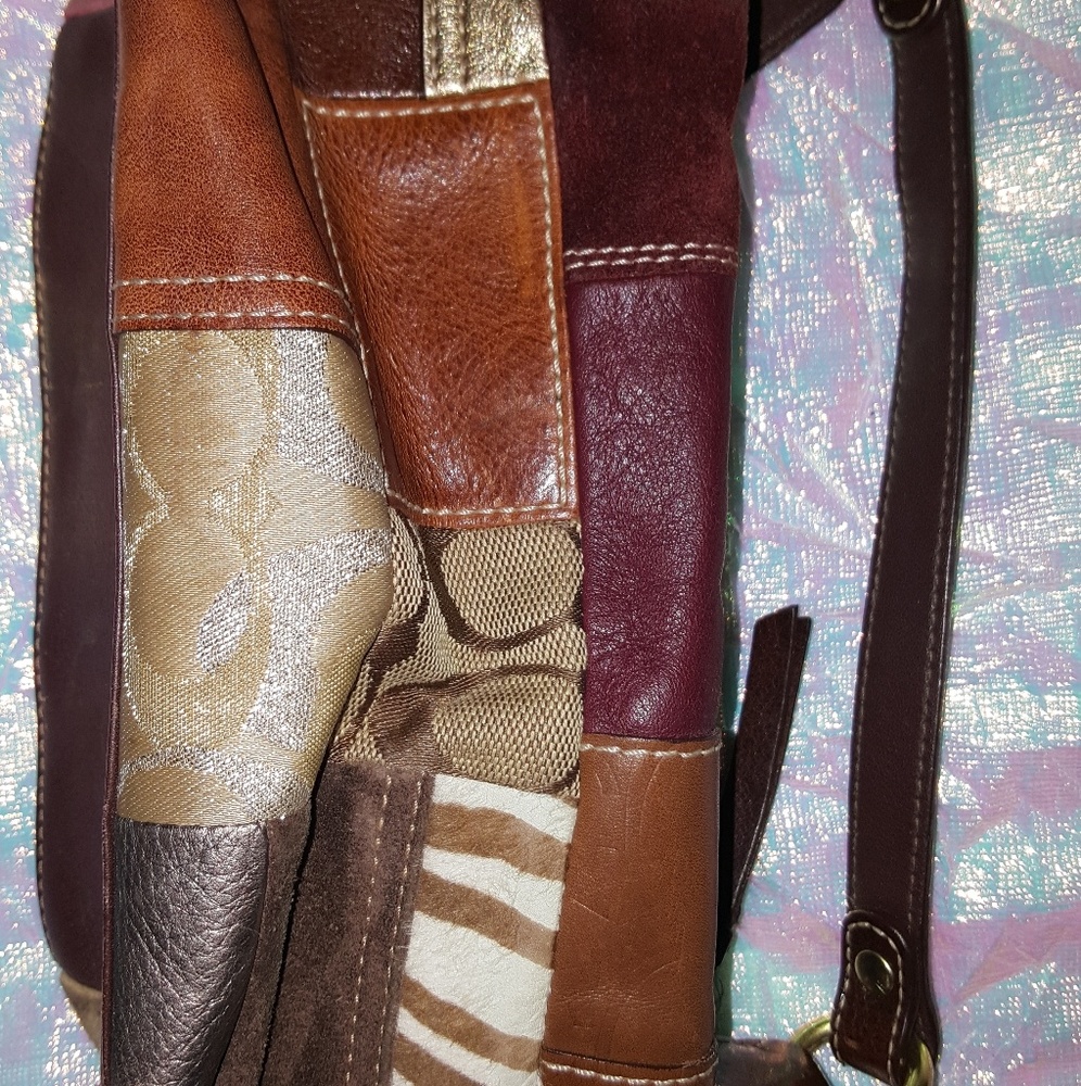 Coach Multi Colored Purse - image 1